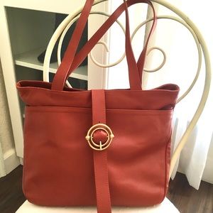FURLA Brown Small Tote Bag